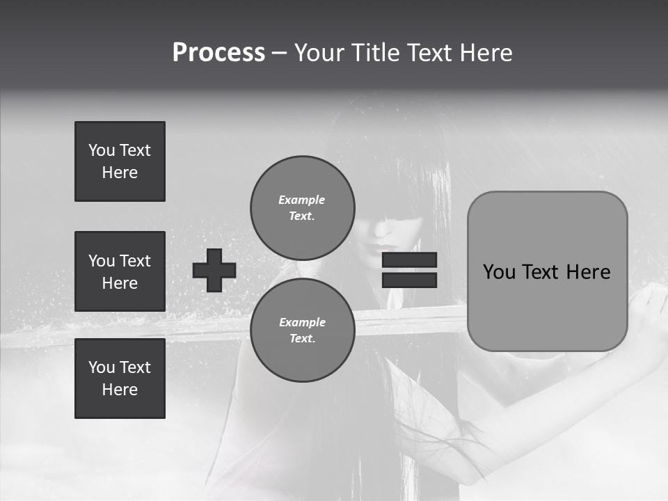 Splashes Serious Weapon PowerPoint Template