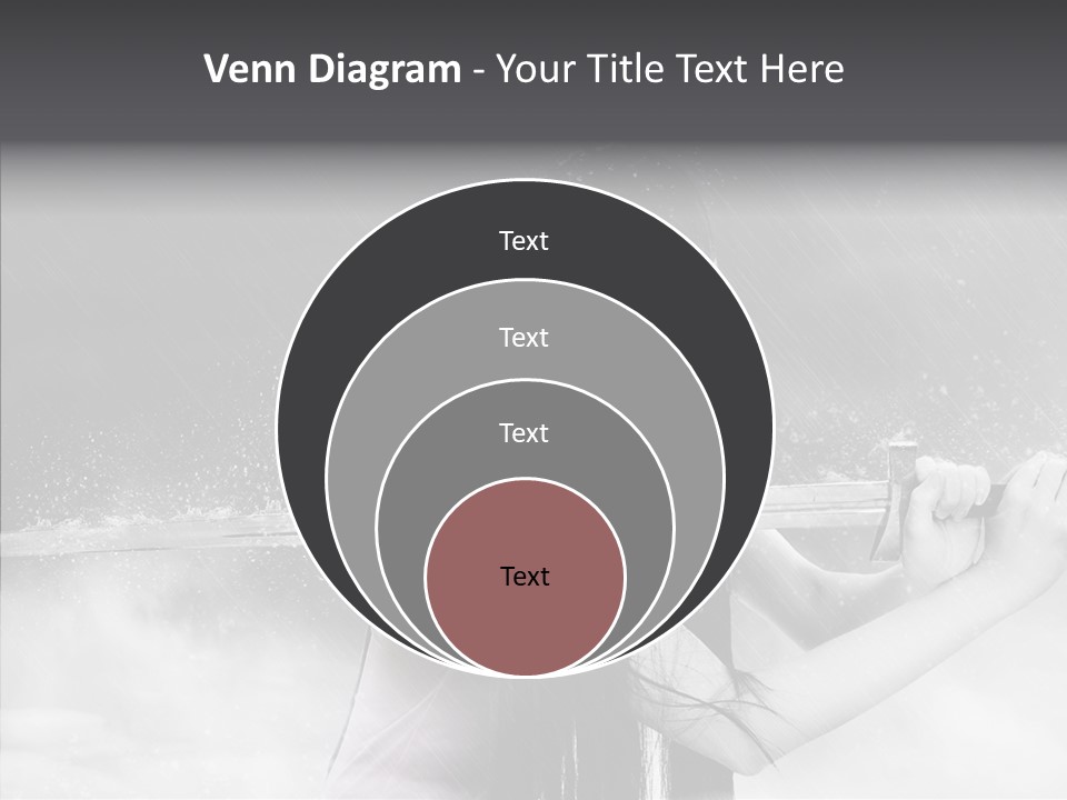 Splashes Serious Weapon PowerPoint Template