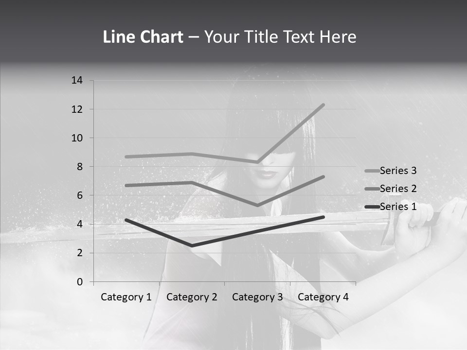 Splashes Serious Weapon PowerPoint Template