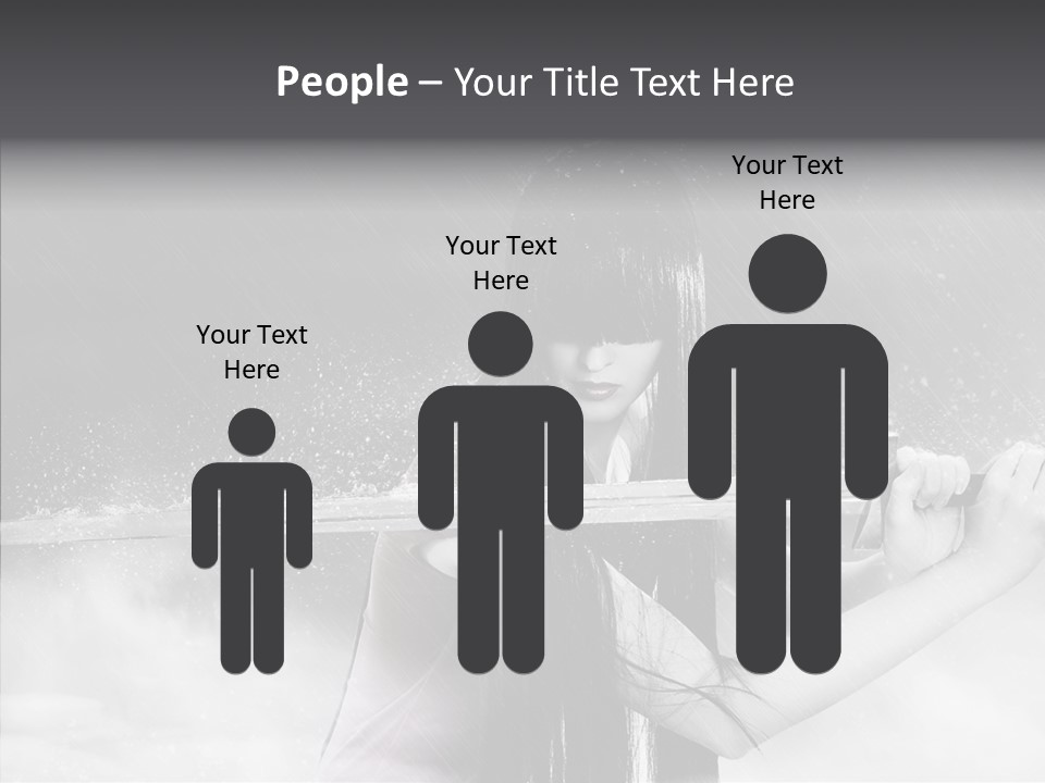 Splashes Serious Weapon PowerPoint Template