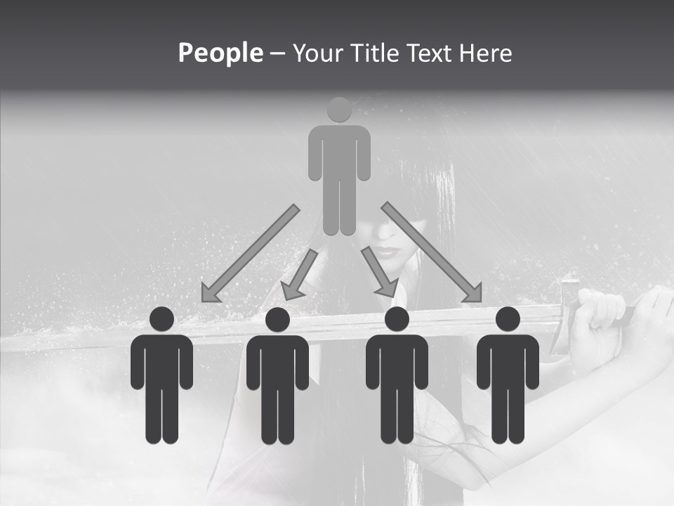 Splashes Serious Weapon PowerPoint Template