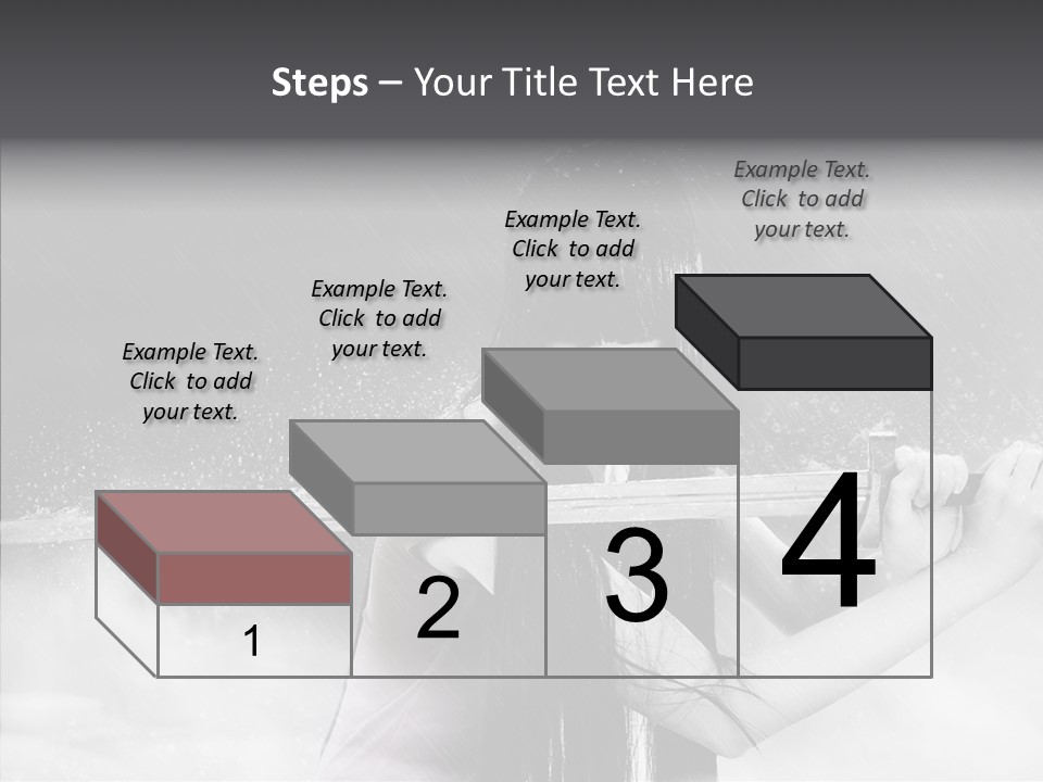 Splashes Serious Weapon PowerPoint Template