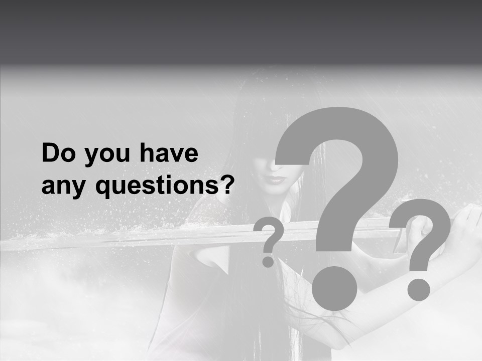 Splashes Serious Weapon PowerPoint Template