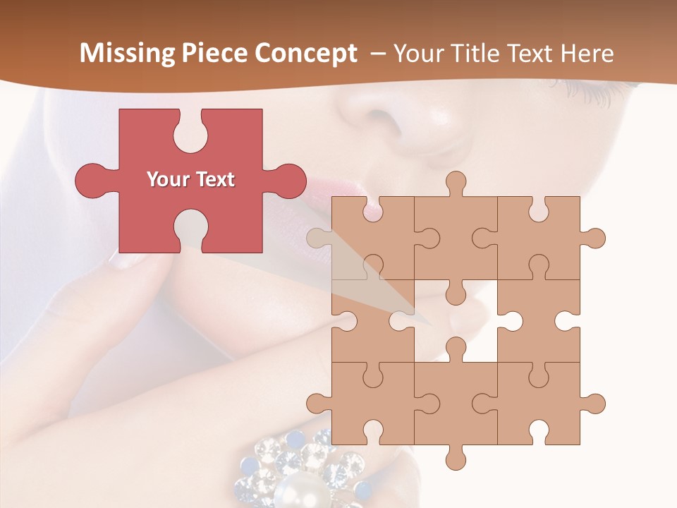 Room Chair Happy PowerPoint Template