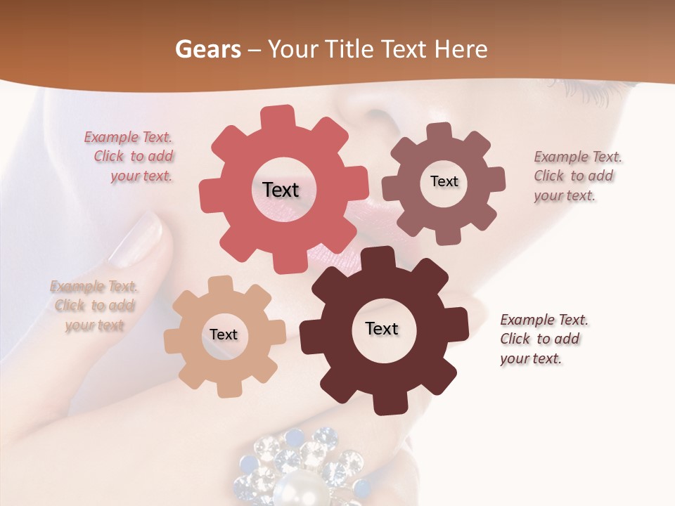 Room Chair Happy PowerPoint Template