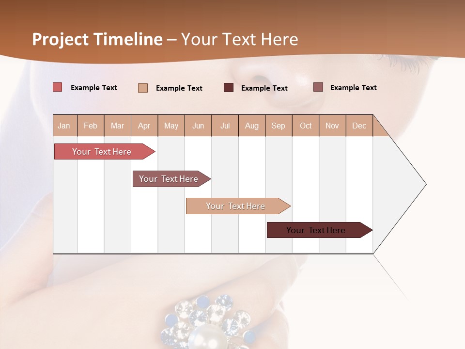 Room Chair Happy PowerPoint Template