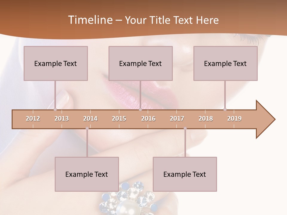 Room Chair Happy PowerPoint Template