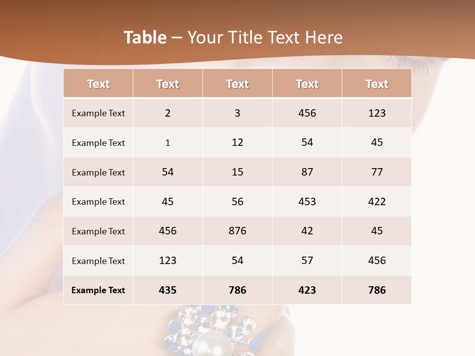Room Chair Happy PowerPoint Template