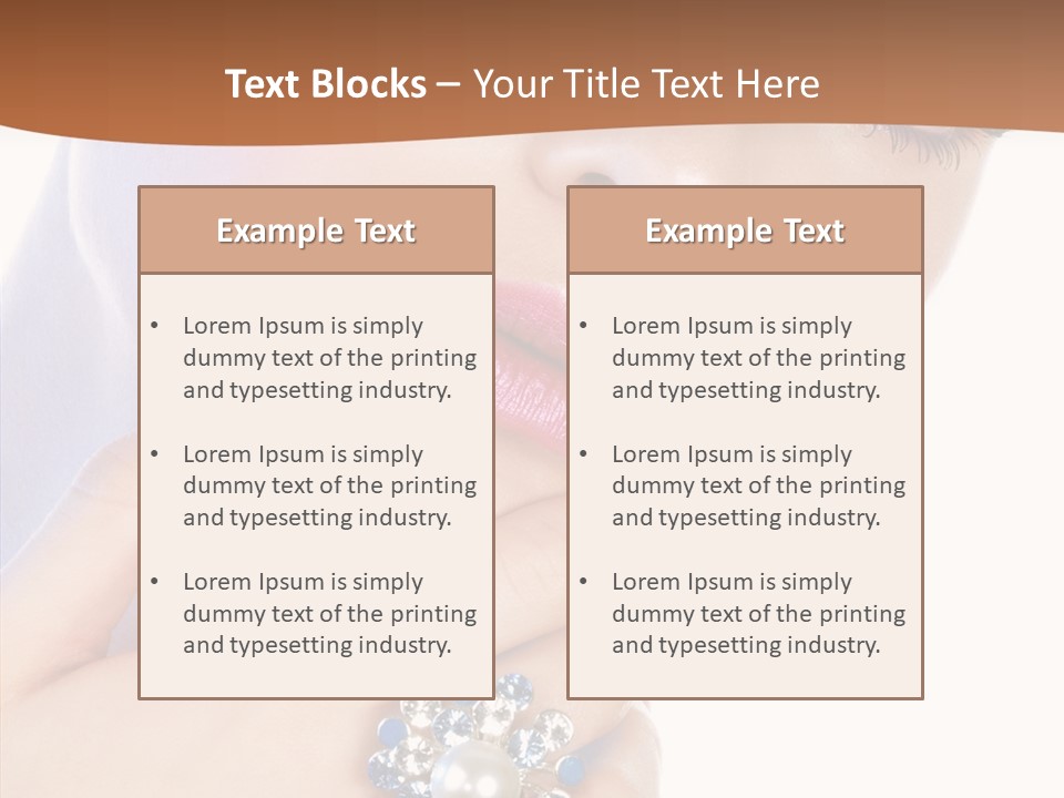 Room Chair Happy PowerPoint Template