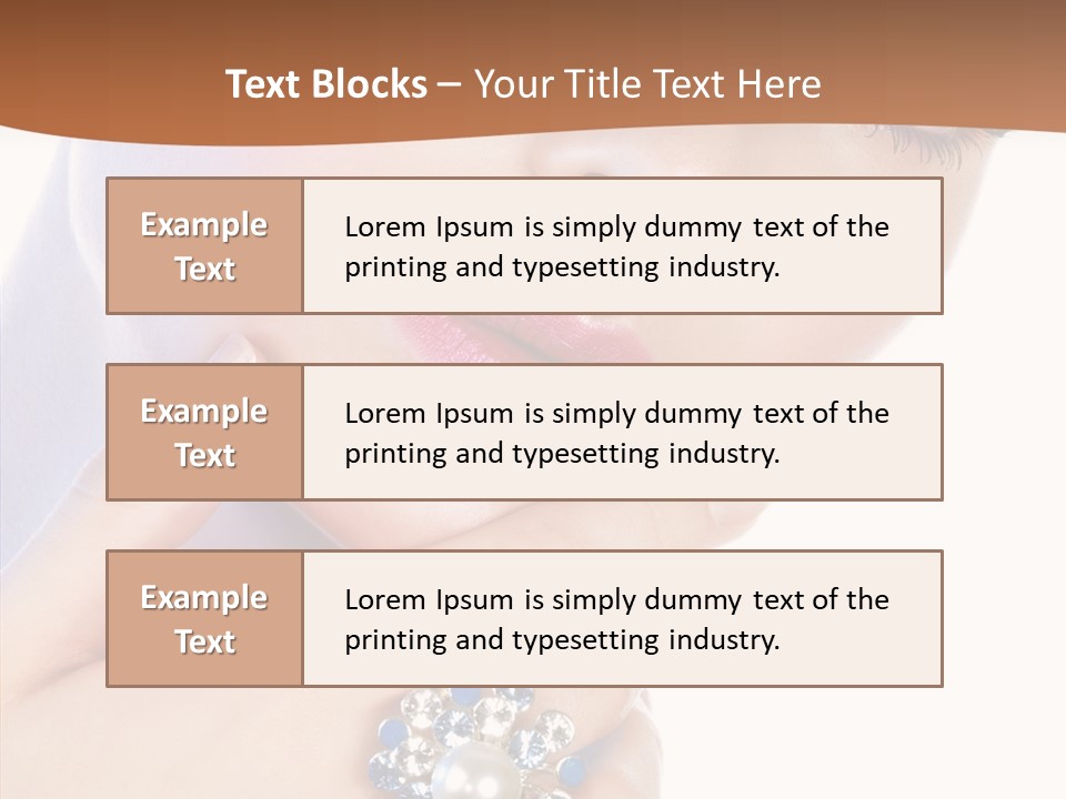 Room Chair Happy PowerPoint Template