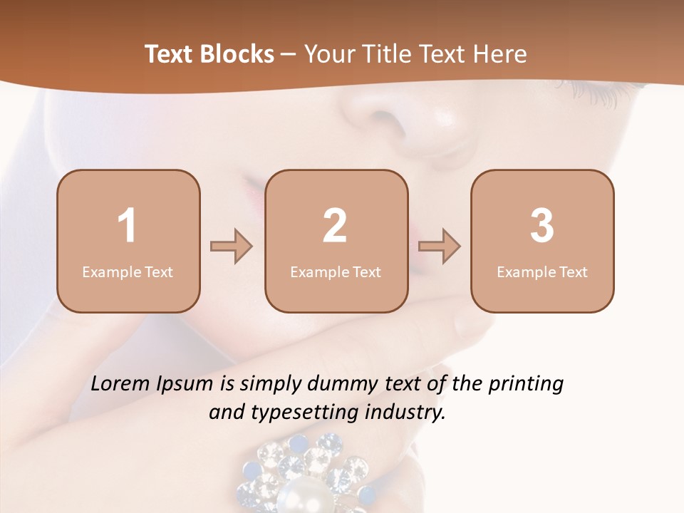 Room Chair Happy PowerPoint Template