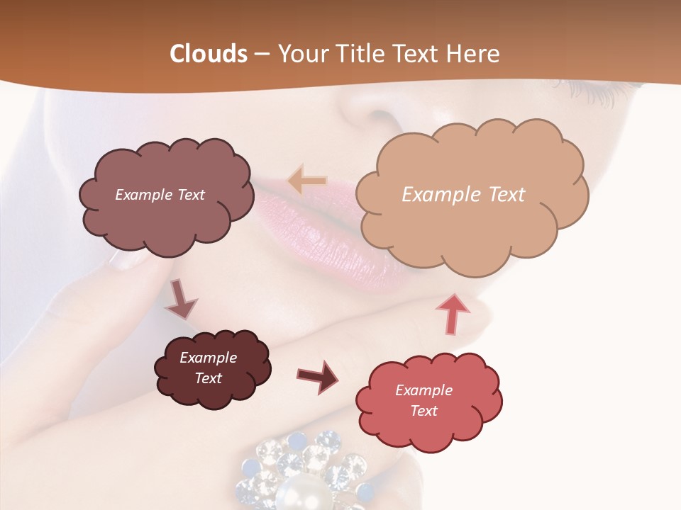 Room Chair Happy PowerPoint Template