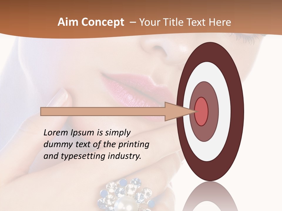 Room Chair Happy PowerPoint Template