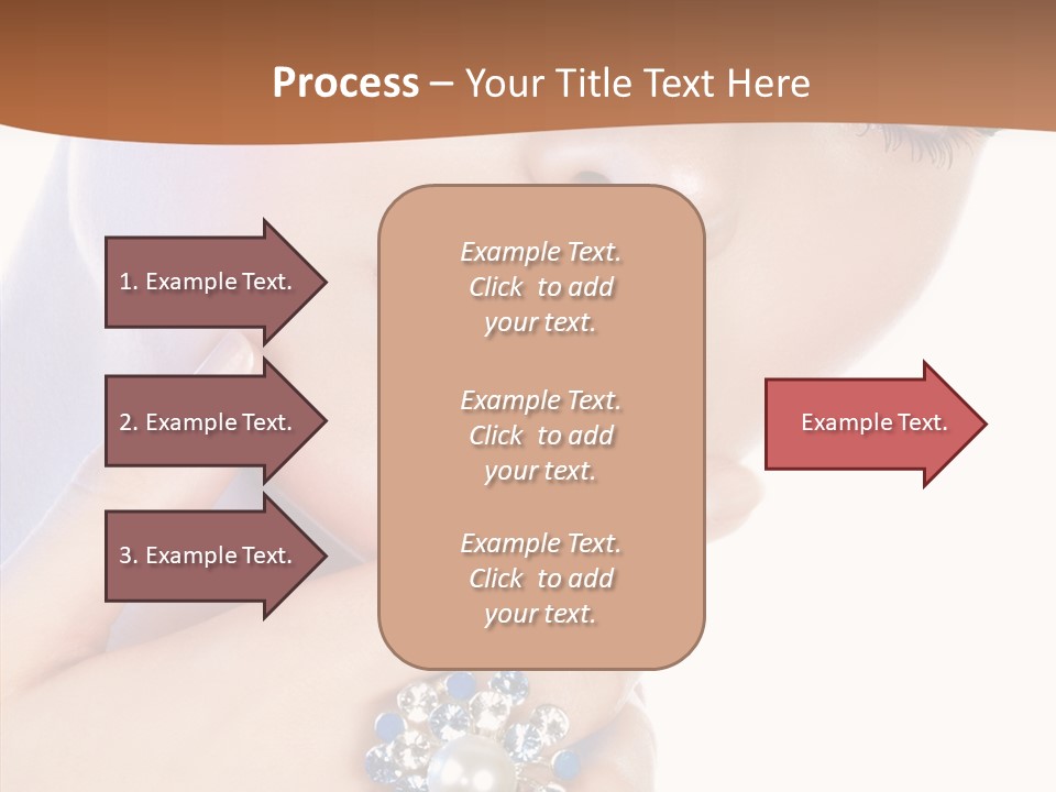 Room Chair Happy PowerPoint Template