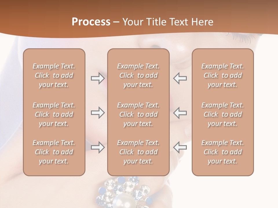 Room Chair Happy PowerPoint Template