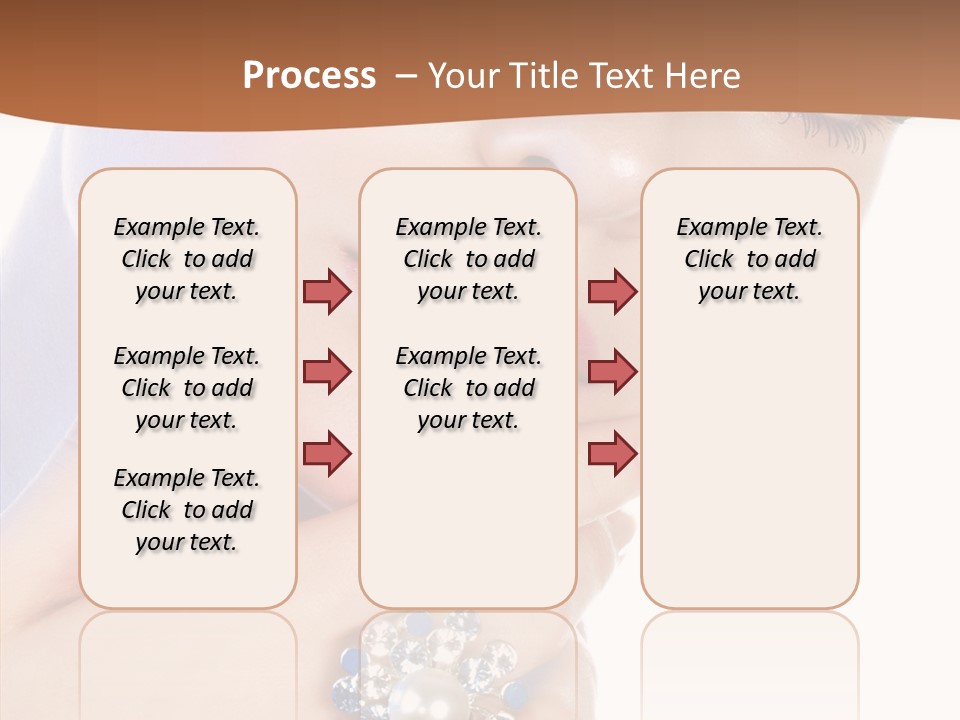 Room Chair Happy PowerPoint Template
