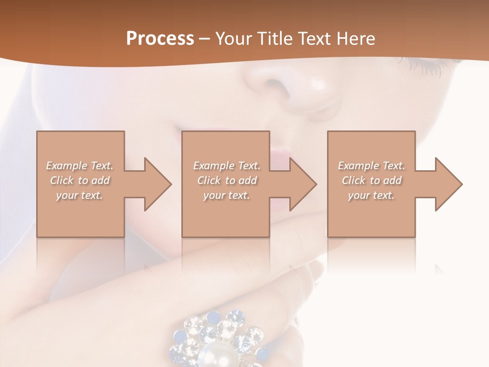 Room Chair Happy PowerPoint Template