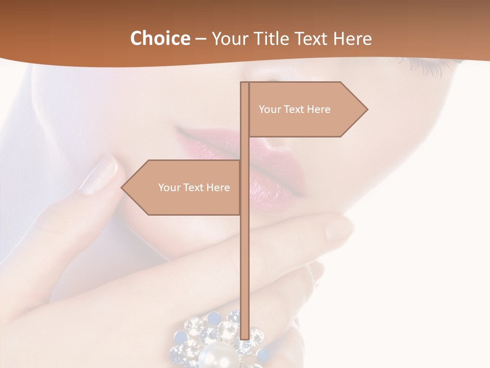 Room Chair Happy PowerPoint Template