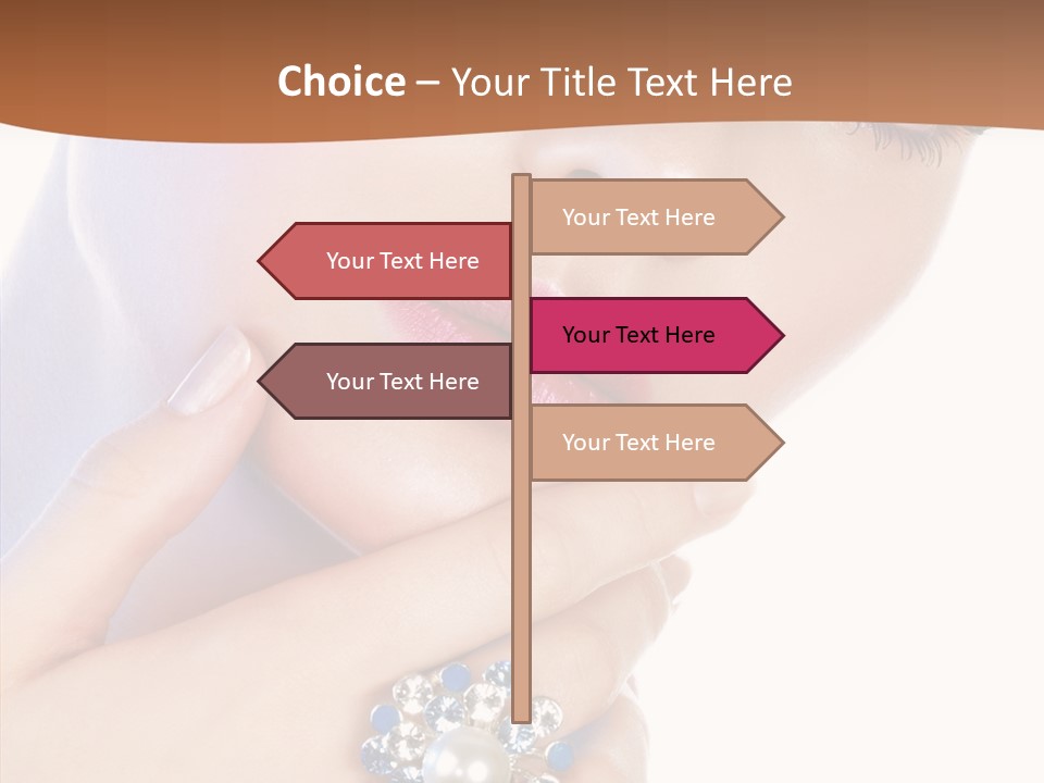 Room Chair Happy PowerPoint Template