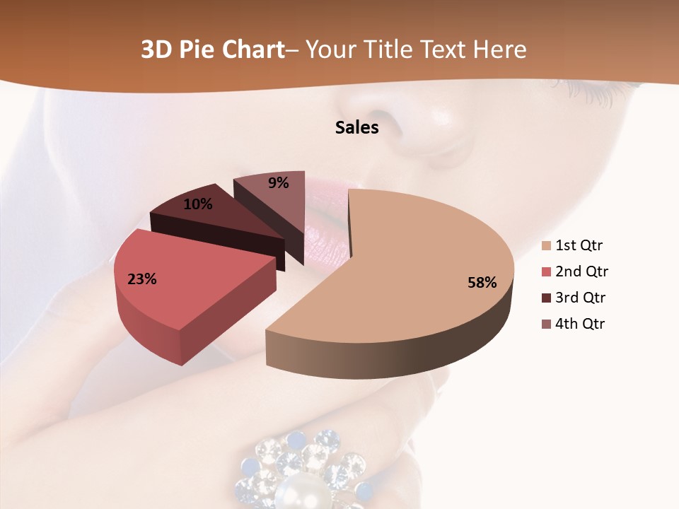 Room Chair Happy PowerPoint Template