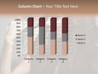 Beauty Horizontal Model PowerPoint Template