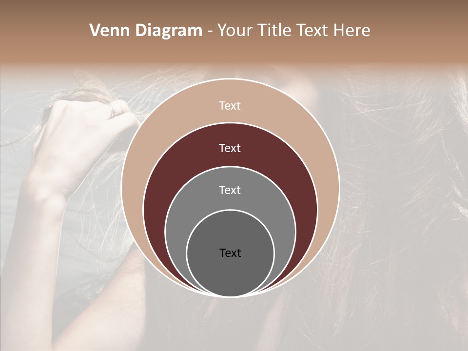 Beauty Horizontal Model PowerPoint Template