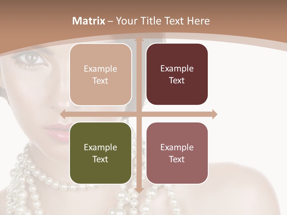 Closeup Beautiful Perfect PowerPoint Template