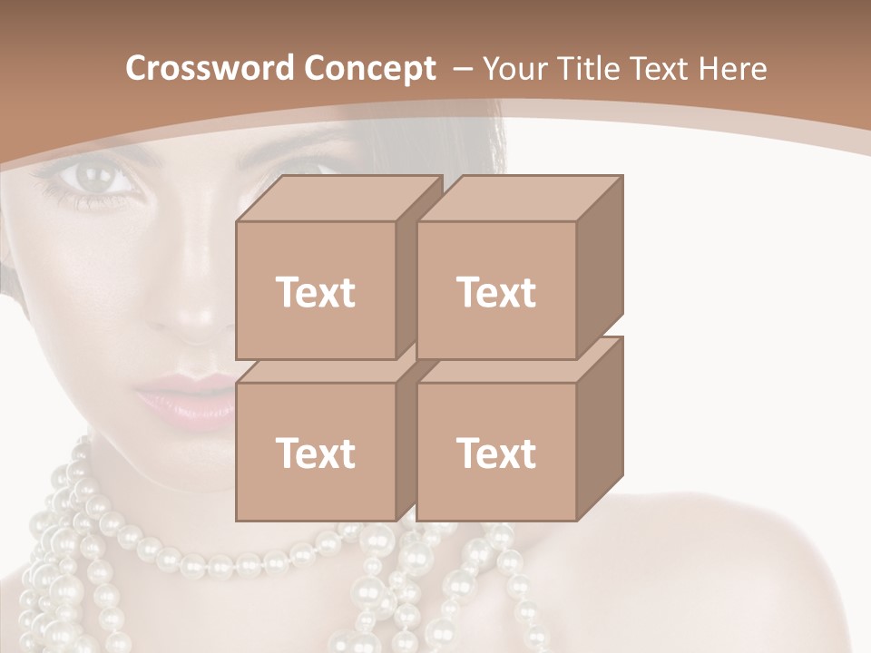 Closeup Beautiful Perfect PowerPoint Template