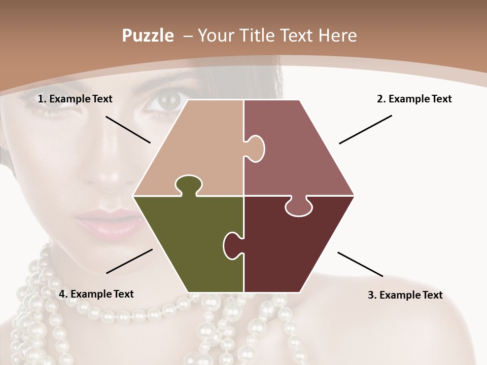 Closeup Beautiful Perfect PowerPoint Template