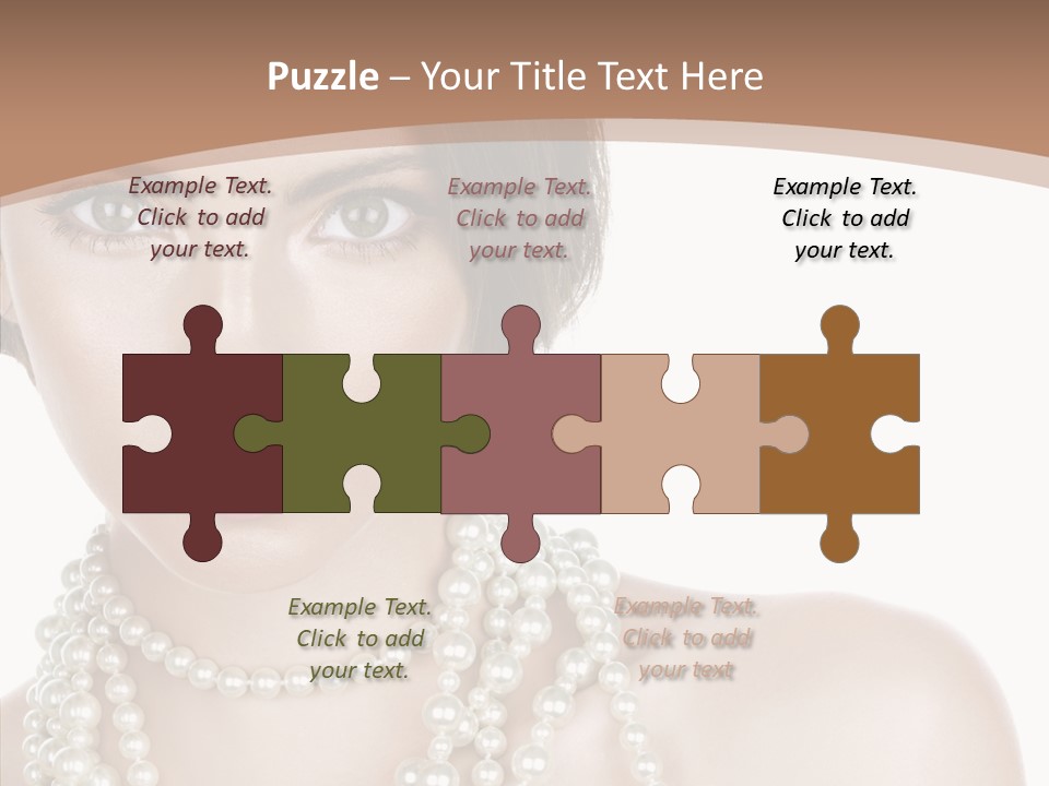 Closeup Beautiful Perfect PowerPoint Template