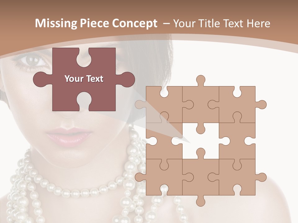 Closeup Beautiful Perfect PowerPoint Template