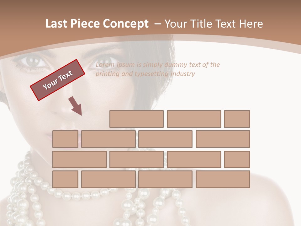 Closeup Beautiful Perfect PowerPoint Template