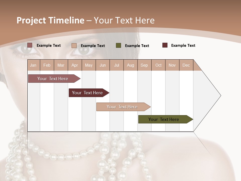 Closeup Beautiful Perfect PowerPoint Template