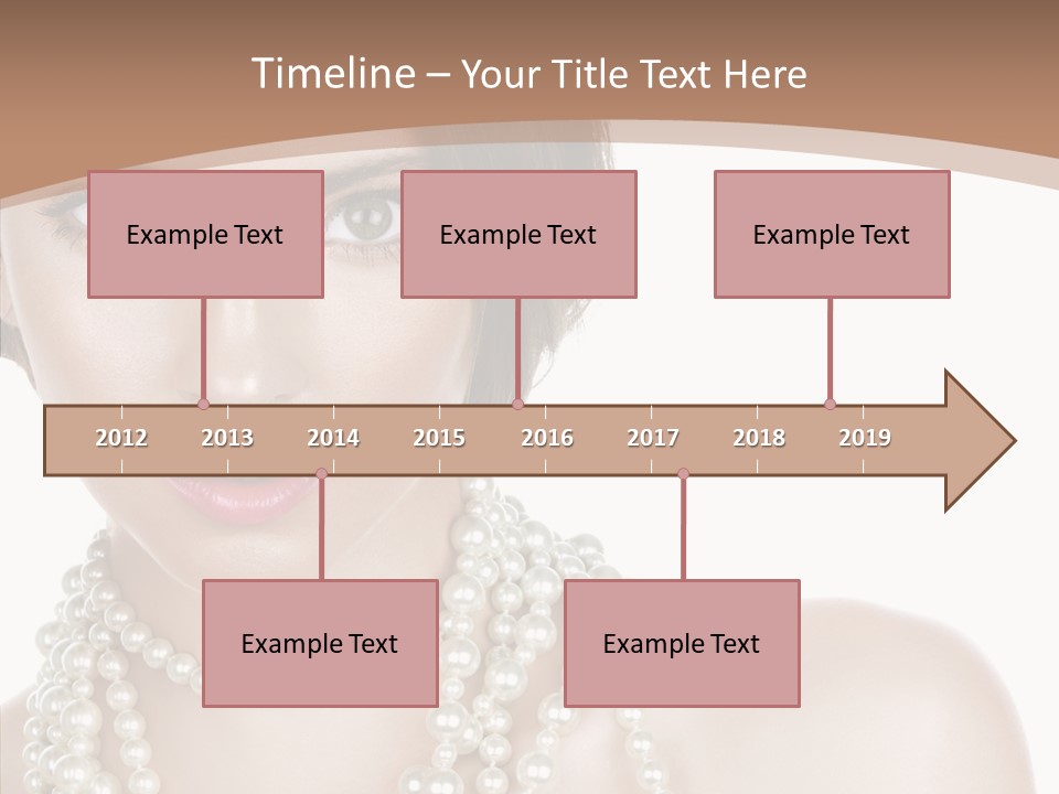 Closeup Beautiful Perfect PowerPoint Template