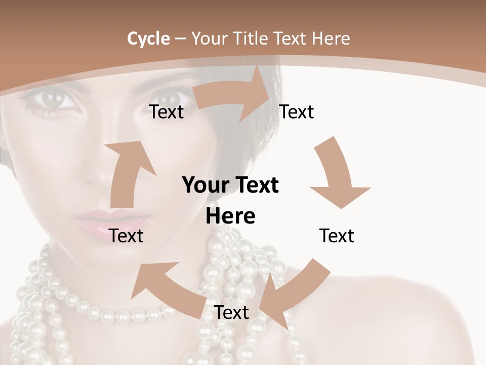 Closeup Beautiful Perfect PowerPoint Template