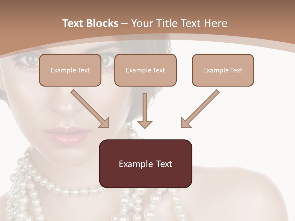 Closeup Beautiful Perfect PowerPoint Template
