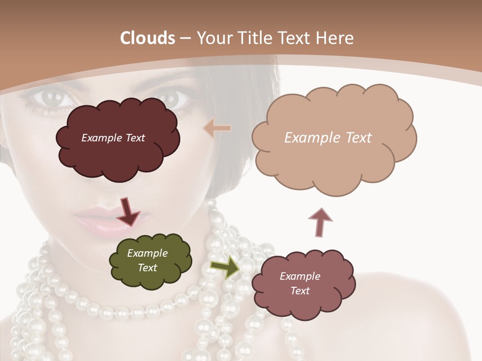 Closeup Beautiful Perfect PowerPoint Template