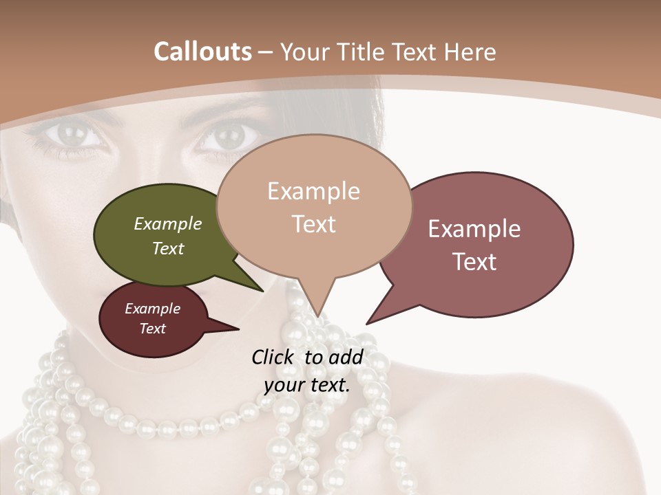 Closeup Beautiful Perfect PowerPoint Template