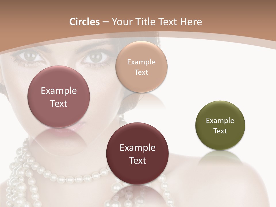 Closeup Beautiful Perfect PowerPoint Template