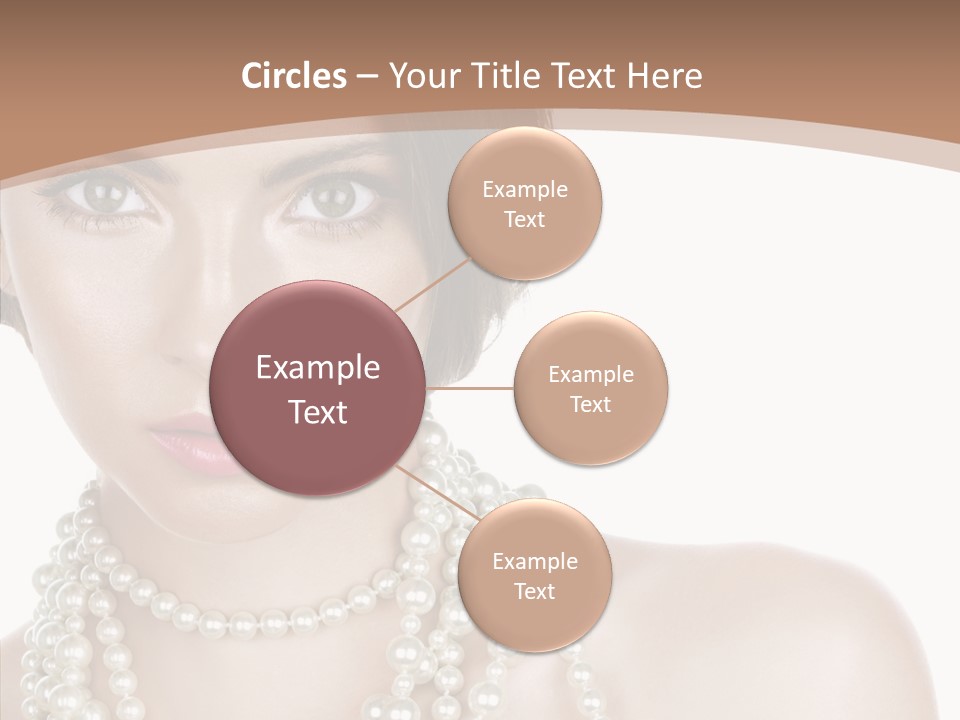 Closeup Beautiful Perfect PowerPoint Template