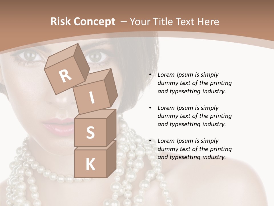 Closeup Beautiful Perfect PowerPoint Template