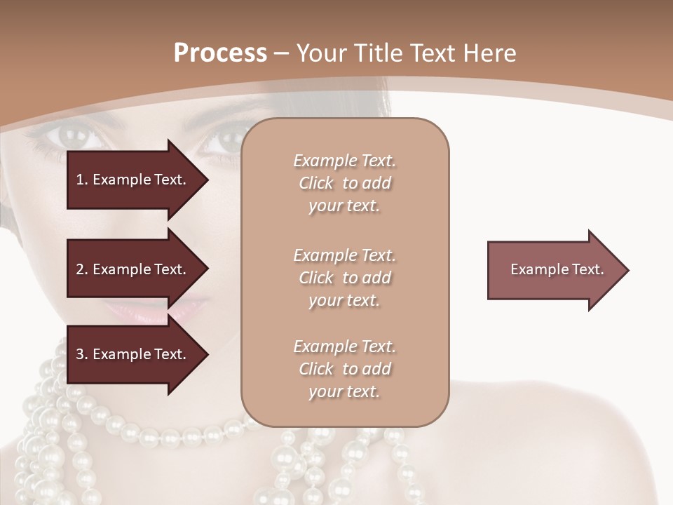 Closeup Beautiful Perfect PowerPoint Template