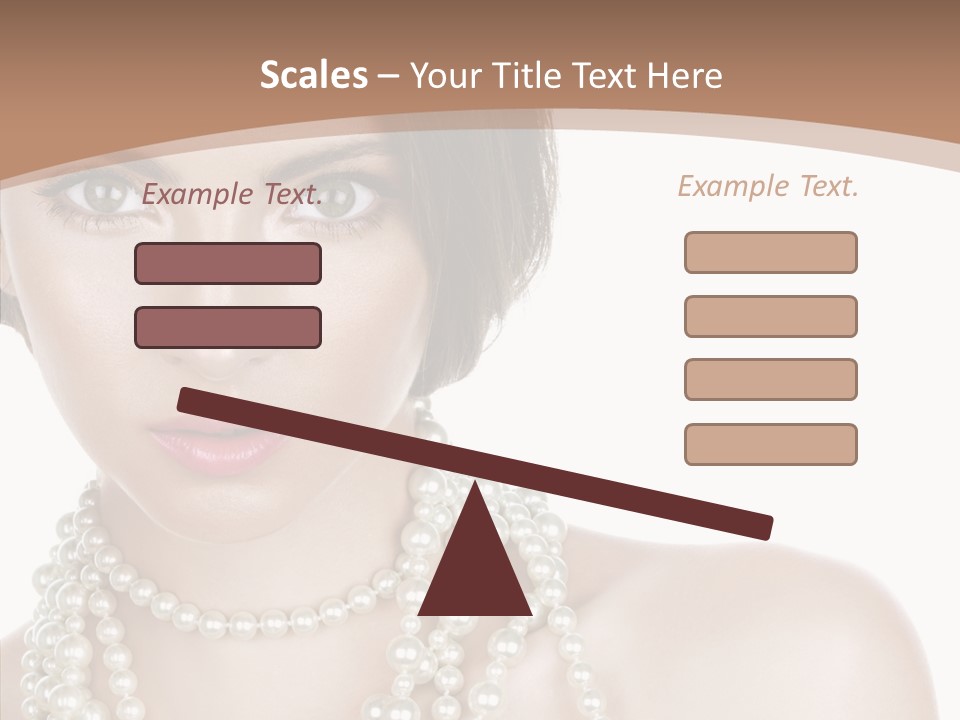 Closeup Beautiful Perfect PowerPoint Template