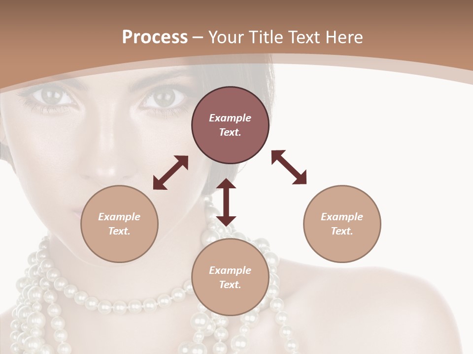 Closeup Beautiful Perfect PowerPoint Template