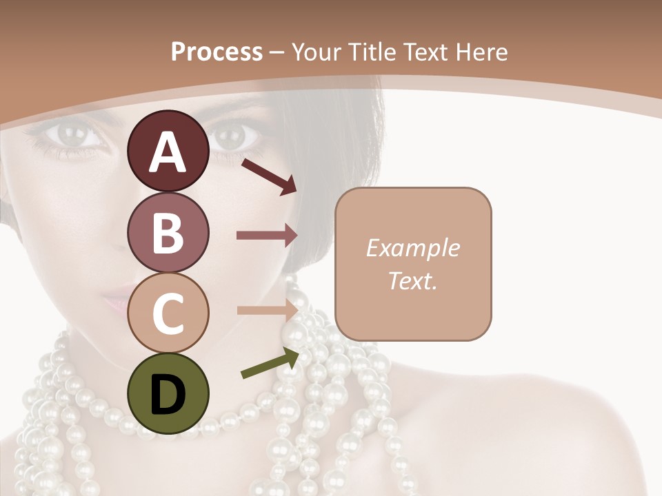 Closeup Beautiful Perfect PowerPoint Template