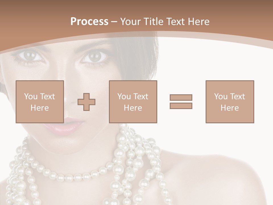 Closeup Beautiful Perfect PowerPoint Template