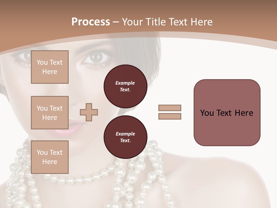 Closeup Beautiful Perfect PowerPoint Template
