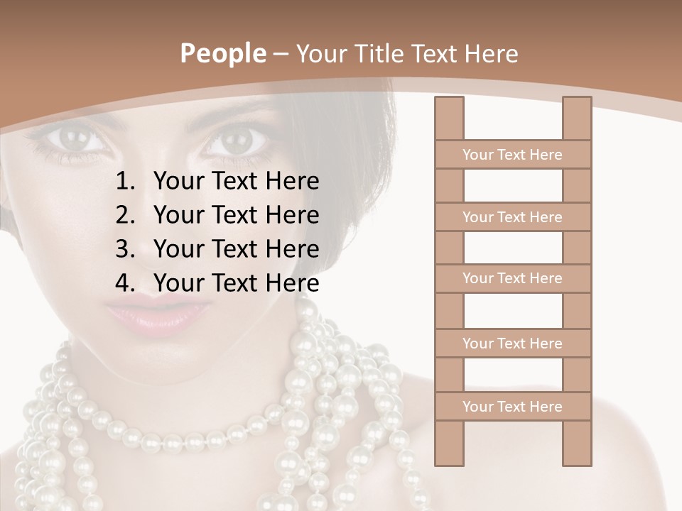 Closeup Beautiful Perfect PowerPoint Template