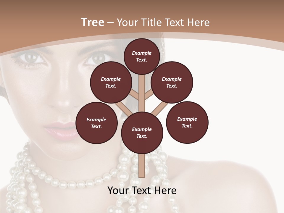 Closeup Beautiful Perfect PowerPoint Template