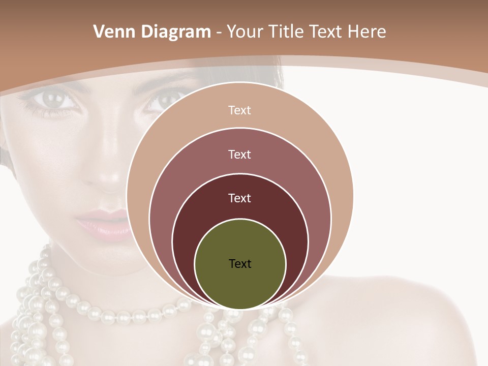 Closeup Beautiful Perfect PowerPoint Template